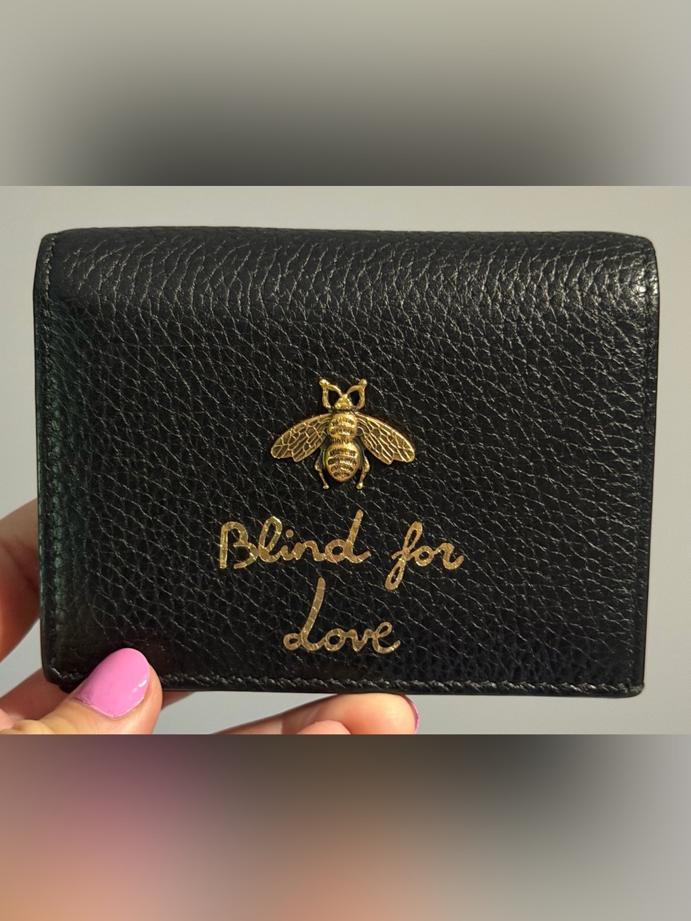 NEW Gucci 'blind with love' compact wallet